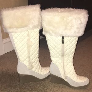 Colin Stuart winter fur boots